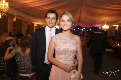 Luis Rosas e Bianca Menescal