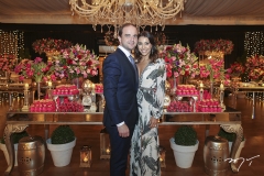 Marcos Pereira e Jacqueline Vaiano