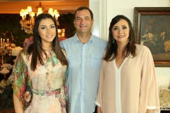 Thais Fujita, Jacques Tabacof e Ana Fujita