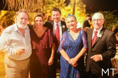 Antonio Machado Junior, Marcela, Luiz Apezato, Eugenia Maia e Cleton Prata