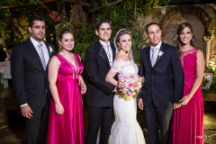Júlio e Talita Almeida, João Lino e Eve Pimentel, Gustavo Duarte e Talita Facó