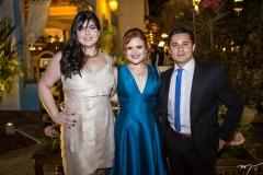 Júlia Penaforte, Lalá Pimentel e Léo Medeiros