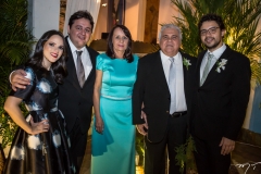 Juliana, Marcelo, Regina, Moisés e Magno Pimentel