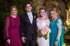 Morgana Dias Branco, João Lino, Eve e Efigênia Pimentel