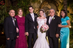 Tarquilio Pimentel, Morgana Dias Branco, João Lino, Eve, Moisés e Regina Pimentel