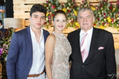 Carlos Henrique, Claudiane e Carlos Juaçaba