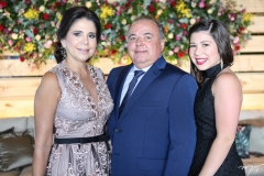 Maria Lúcia Negrão, Pedro Paulo Carapeba e Maria Clara Negrão