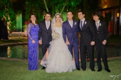 Ana Zélia, Fernando e Fernanda Furtado, Gustavo Arruda, Victor e Lucas Furtado