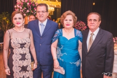 Fernanda Melo, Gustavo Melo, Maria Lúcia Melo e Capitão Melo