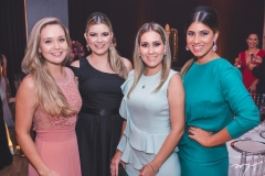 Mayra Menescal, Lurdinha Brasil, Paula Rolim e Larissa Ximenes