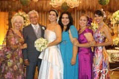 Alódia, Paulo Sérgio, Lacira, Indira, Samira e Aloira Guimarães