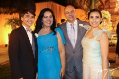 André Portela, Indira Guimarães, Fábio e Sara Portela
