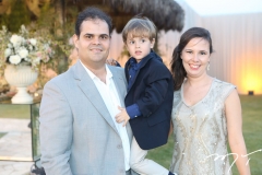 Bruno, Tiago e Suyane Vasconcelos