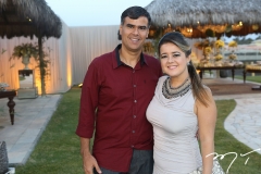 Eduardo Guimarães e Karina Meireles