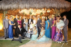 Família dos noivos