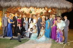 Família dos noivos