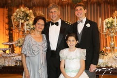 Lúcia, Gil, Gabriela e Gabriel Cordeiro
