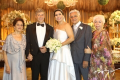 Lúcia e Gil Cordeiro, Lacira, Paulo e Alódia Guimarães