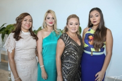 Neuma Rocha, Gabriele Sands, Maria Aurea e Tayana Fontenele