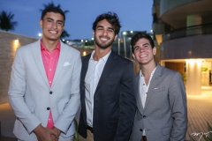 Pedro Sampaio, Arthur Galeno e Gabriel Garces