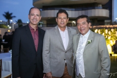 Régis e Marcos Medeiros e Rui Câmara