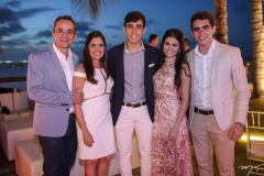 Renato Freitas, Denise e Pedro Sanford, Lise Bezerra e Gabriel Sanford