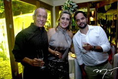 Beto Cavalcante, Ana Cláudia Rêgo e Guilherme Araripe