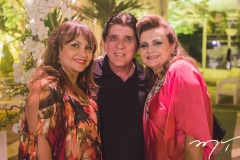 Carmen Cinira, Dito e Janice Leite Machado