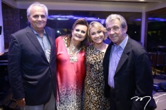 Eduardo e Janice Leite Machado, Márcia e Antônio Carlos Freire