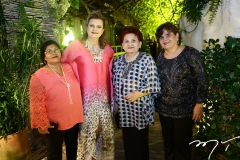 Irla Maria, Janice Leite Machado, Clea e Daniela Queiroz