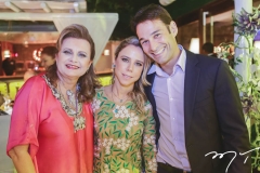 Janice Leite Machado, Mirella e Cláudio Rocha