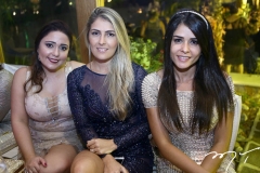 Luiziane Martins, Melina Dias e Fernanda Holanda