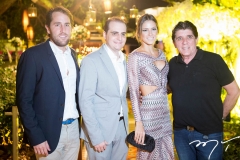 Rodrigo Frota, Jaime Machado, Bruna Waleska e Dito Machado