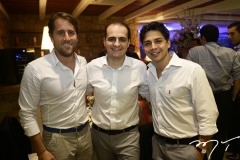 Rodrigo Frota, Jaime Machado Neto e Cauê Brasil