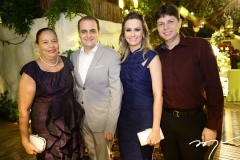 Xanoa Pascoa, Jaime Machado Neto, Rebeca e Diogo Silva