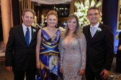 Claudio e Lenise Rocha, Suzana Cidrão e Irandis Sales