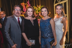 Carlos Aragão, Helena Aragão, Maria José e Ligia Barroso