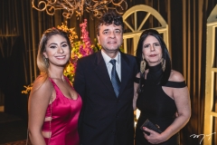 Carol Esmeraldo, Macedo Barbosa e Wania Esmeraldo