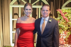 Carol e Junior Figueiredo