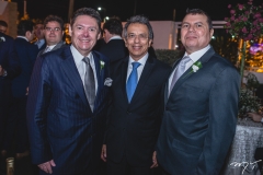 Ivens Dias Branco Junior, Eduardo Rolim e Duarte Frota