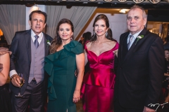 João Olivardo Mendes, Márcia Ximenes, Cristiana Castro Alves e Newton Pires Basto