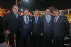 Newton Basto, Ivens Junior, Eduardo Rolim, Duarte Frota e Roberto Romcy