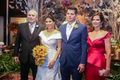 Newton Basto, Larissa Ximenes, Newton Basto e Cristine Basto