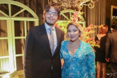 Tiago Fernandes e Tatiana Hortêncio