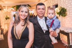 Carla Rodrigues, Abner Rios e Leônidas Rios