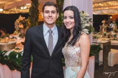 Luiz Augusto e Geórgia Barreira