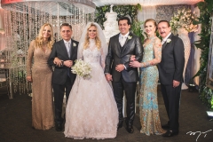Maria Bethrose Fontenele, Walter Araújo, Lohana Fontenele, Daniell Rios, Maria Hortência Rios e João Bosco Rios