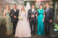 Maria Hortência Rios, João Bosco Rios, Lohana Fontenele, Daniell Rios, Onélia Leite e Camilo Santana