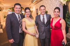 Rafael Athayde, Virgínia Carneiro, Sílvio Carneiro e Renata Sandy
