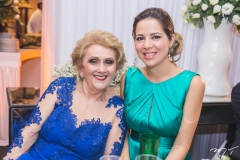 Socorro França e Onélia Leite